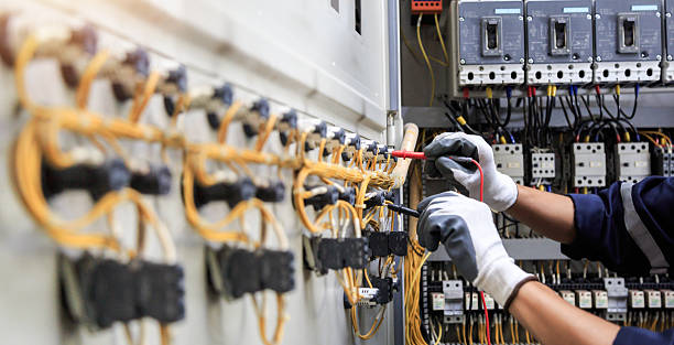 Professional Electrician technician working in Roebling, NJ